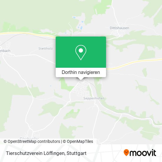 Tierschutzverein Löffingen Karte