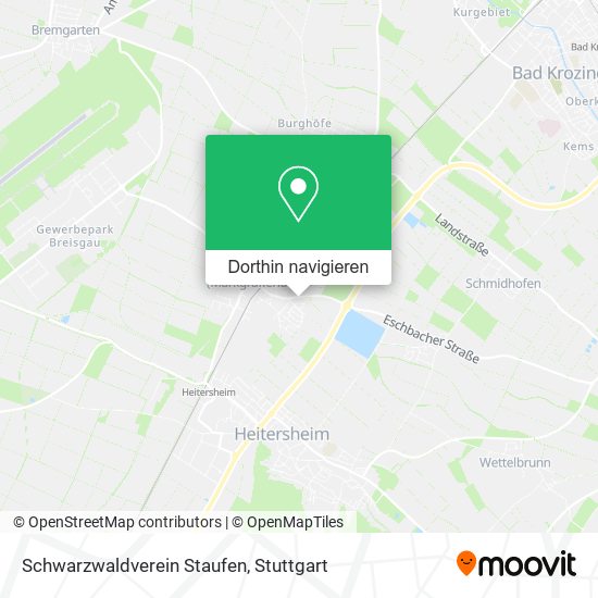 Schwarzwaldverein Staufen Karte
