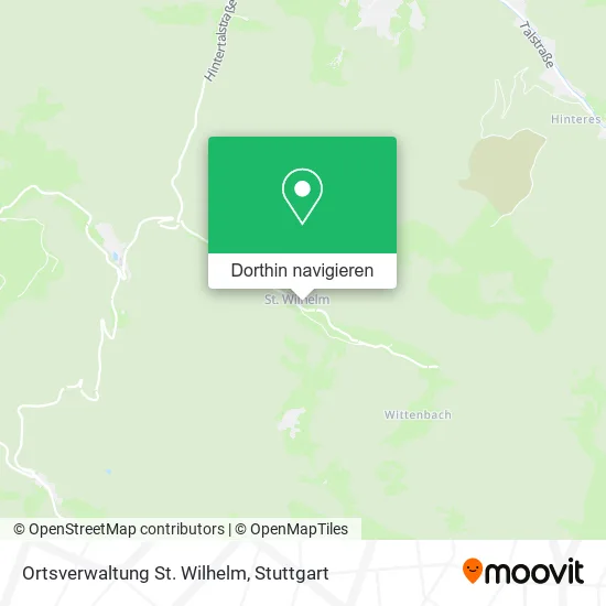 Ortsverwaltung St. Wilhelm Karte
