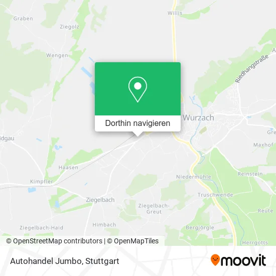 Autohandel Jumbo Karte