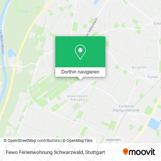 Fewo Ferienwohnung Schwarzwald Karte
