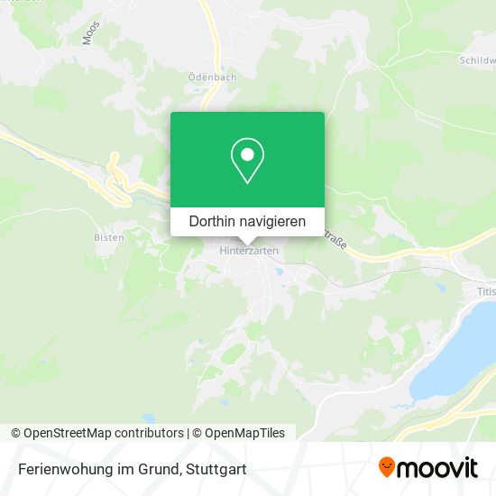 Ferienwohung im Grund Karte