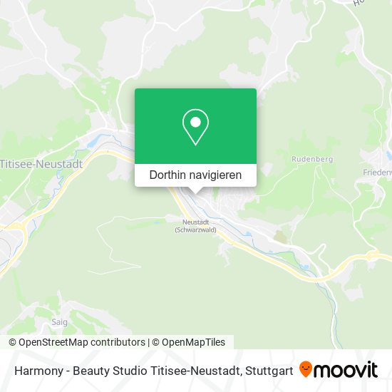 Harmony - Beauty Studio Titisee-Neustadt Karte