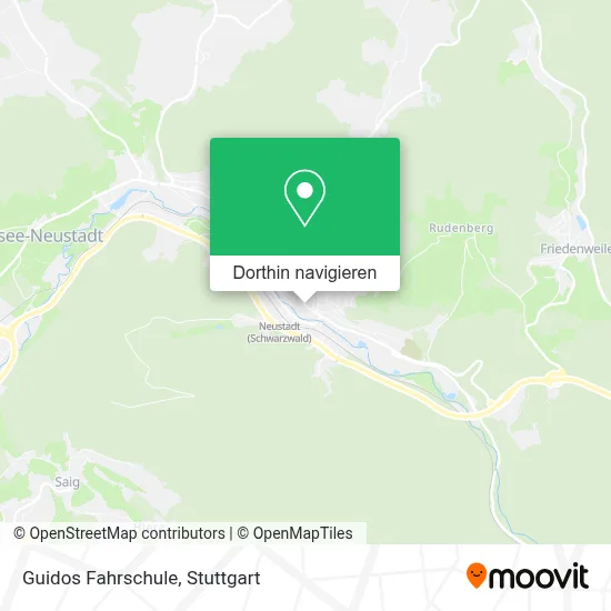 Guidos Fahrschule Karte