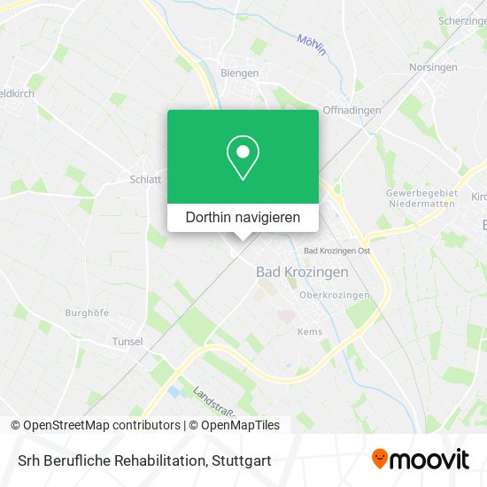 Srh Berufliche Rehabilitation Karte