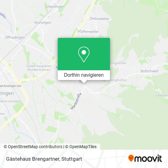 Gästehaus Brengartner Karte