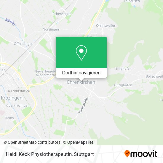 Heidi Keck Physiotherapeutin Karte