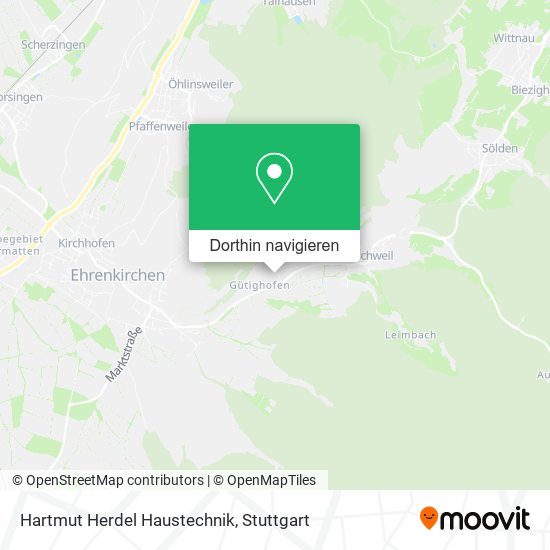 Hartmut Herdel Haustechnik Karte