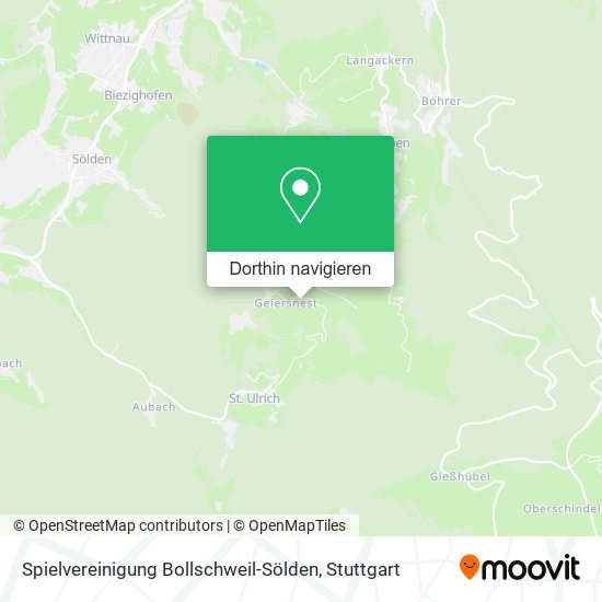 Spielvereinigung Bollschweil-Sölden Karte