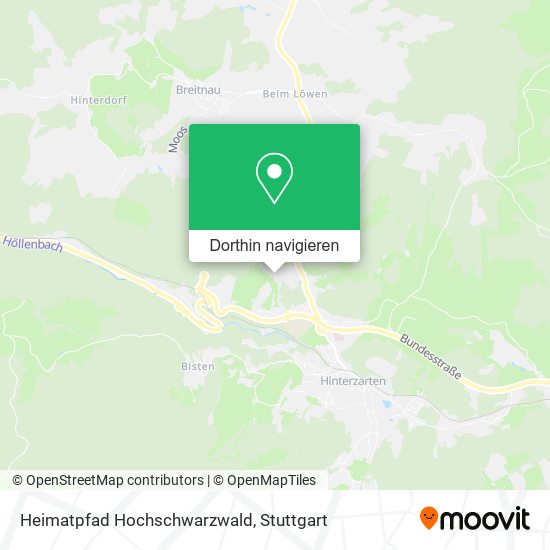 Heimatpfad Hochschwarzwald Karte