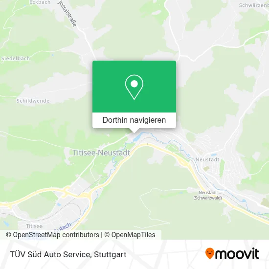 TÜV Süd Auto Service Karte