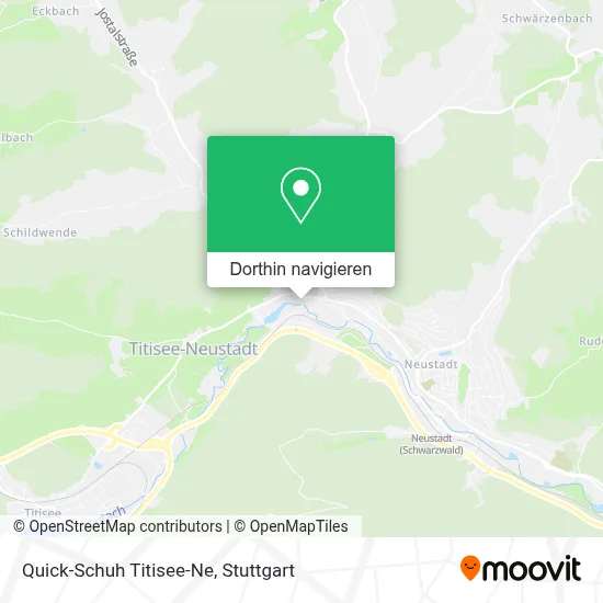 Quick-Schuh Titisee-Ne Karte