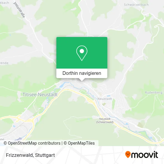 Frizzenwald Karte