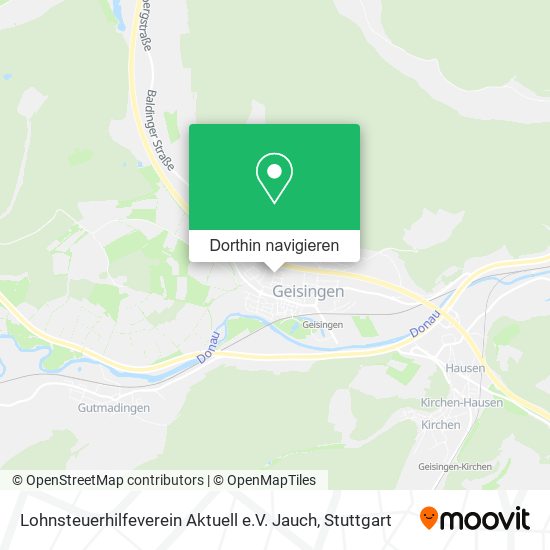 Lohnsteuerhilfeverein Aktuell e.V. Jauch Karte