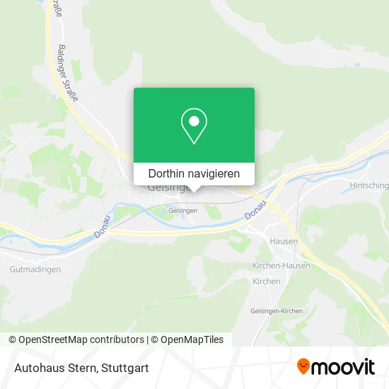 Autohaus Stern Karte