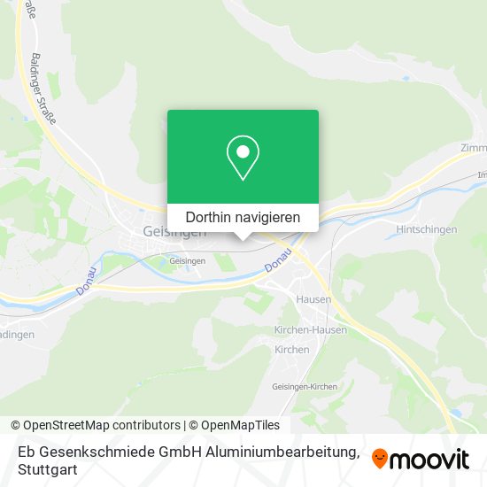 Eb Gesenkschmiede GmbH Aluminiumbearbeitung Karte