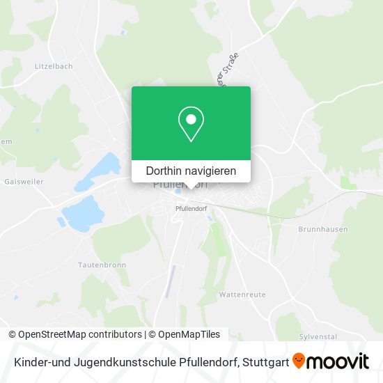 Kinder-und Jugendkunstschule Pfullendorf Karte