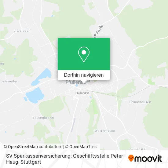 SV Sparkassenversicherung: Geschäftsstelle Peter Haug Karte
