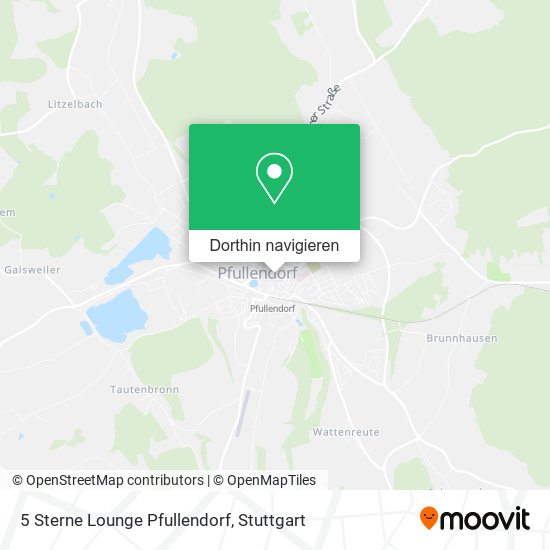 5 Sterne Lounge Pfullendorf Karte