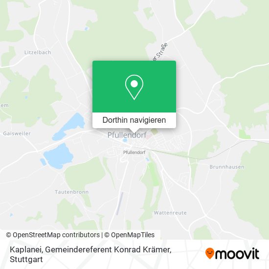 Kaplanei, Gemeindereferent Konrad Krämer Karte