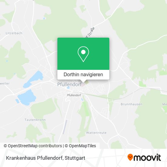 Krankenhaus Pfullendorf Karte