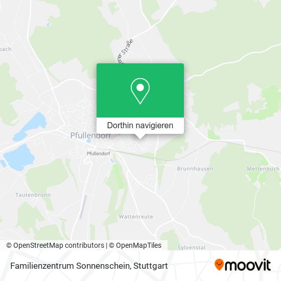 Familienzentrum Sonnenschein Karte