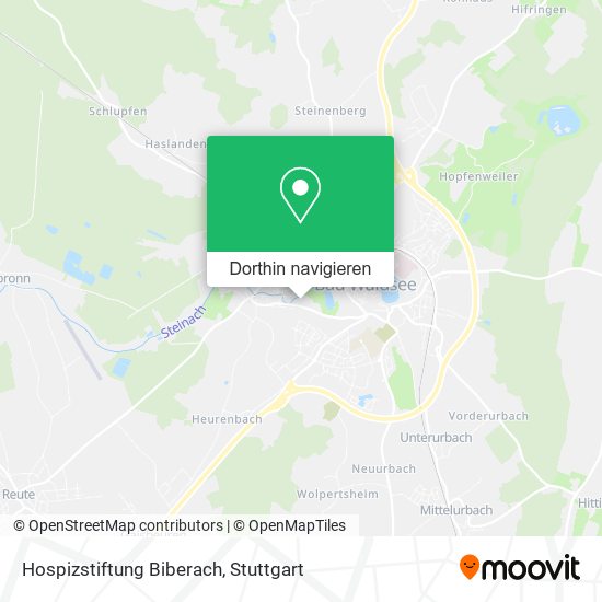 Hospizstiftung Biberach Karte