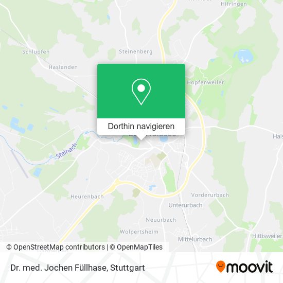 Dr. med. Jochen Füllhase Karte