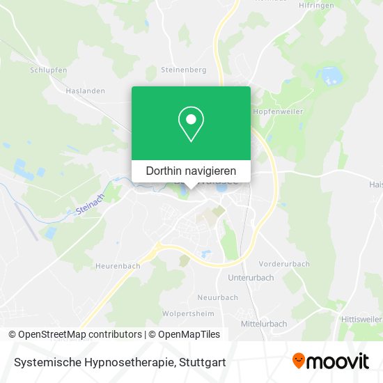 Systemische Hypnosetherapie Karte
