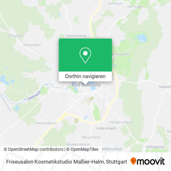 Friseusalon Kosmetikstudio Maßier-Halm Karte