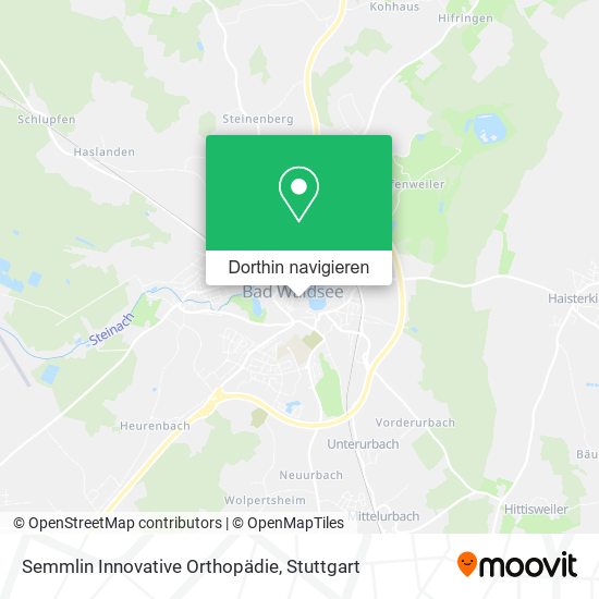 Semmlin Innovative Orthopädie Karte