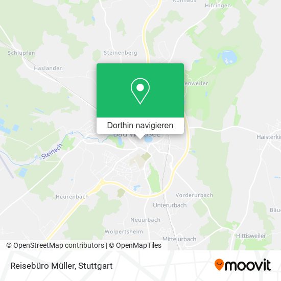 Reisebüro Müller Karte
