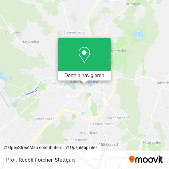 Prof. Rudolf Forcher Karte