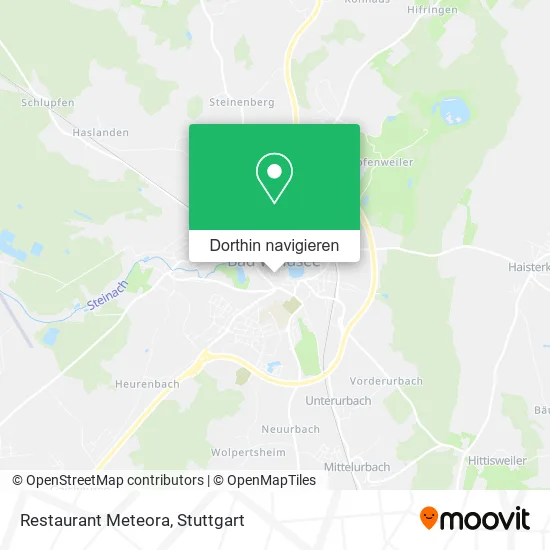 Restaurant Meteora Karte