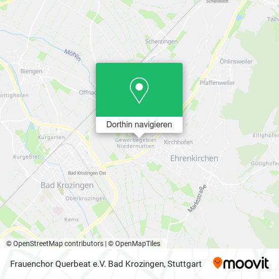 Frauenchor Querbeat e.V. Bad Krozingen Karte