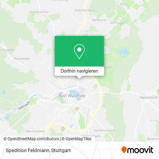 Spedition Feldmann Karte