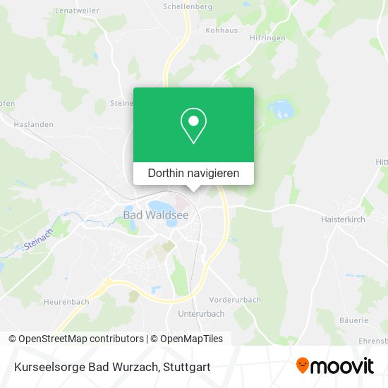 Kurseelsorge Bad Wurzach Karte