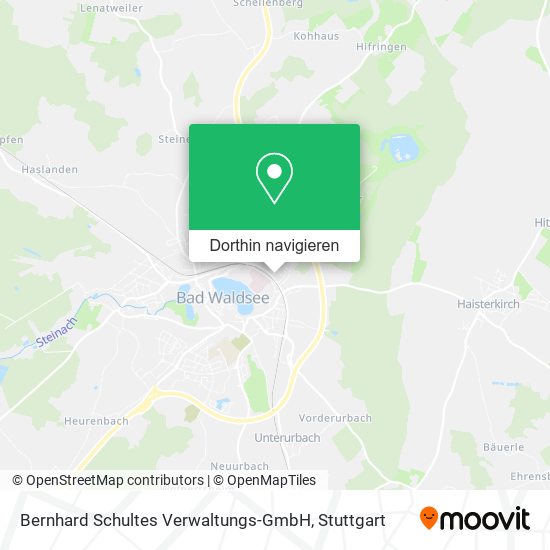 Bernhard Schultes Verwaltungs-GmbH Karte