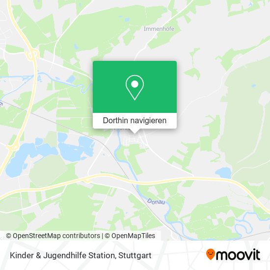 Kinder & Jugendhilfe Station Karte