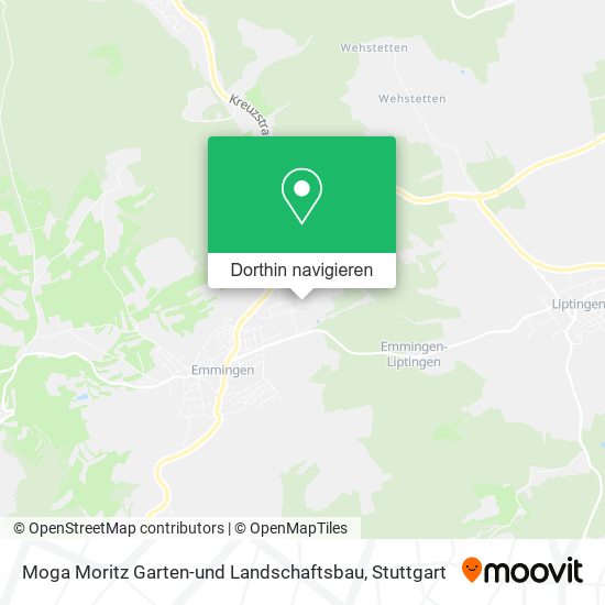 Moga Moritz Garten-und Landschaftsbau Karte