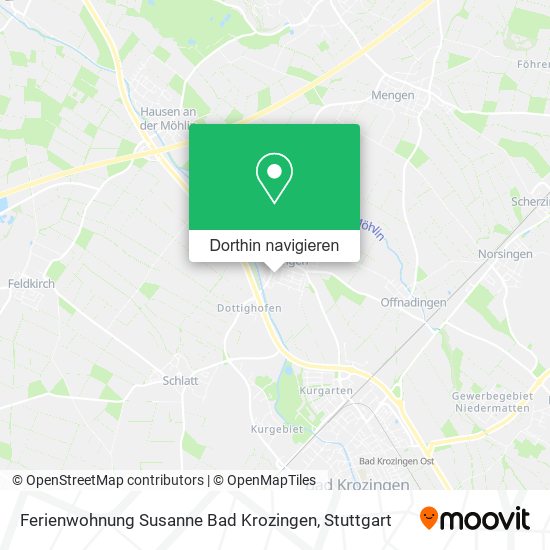 Ferienwohnung Susanne Bad Krozingen Karte