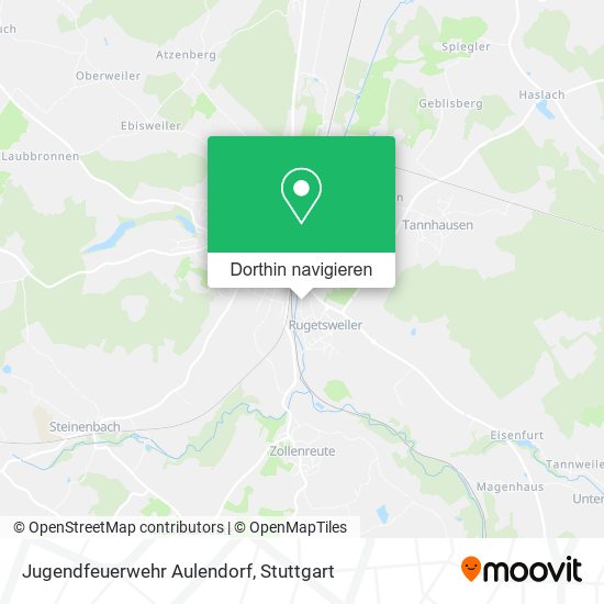 Jugendfeuerwehr Aulendorf Karte