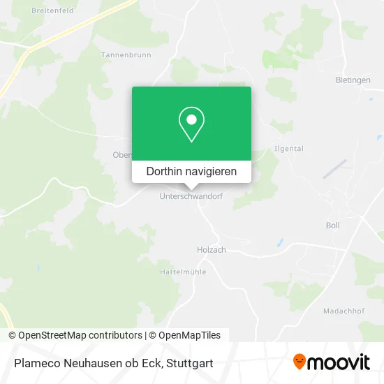 Plameco Neuhausen ob Eck Karte