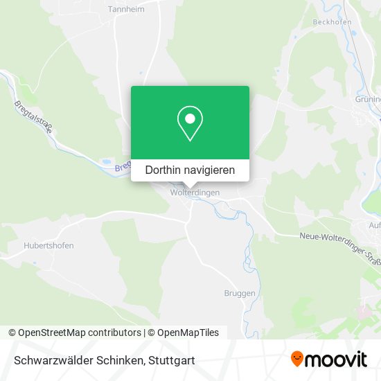 Schwarzwälder Schinken Karte