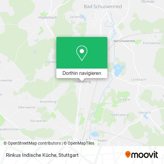 Rinkus Indische Küche Karte