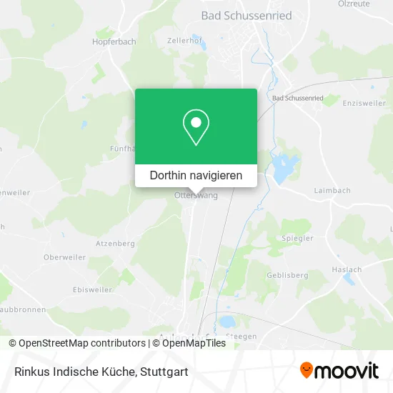 Rinkus Indische Küche Karte