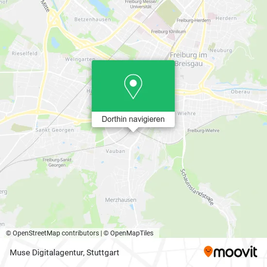 Muse Digitalagentur Karte