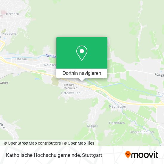 Katholische Hochschulgemeinde Karte