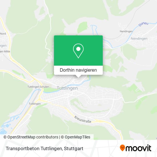 Transportbeton Tuttlingen Karte