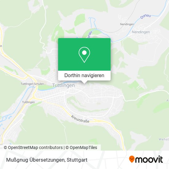 Mußgnug Übersetzungen Karte